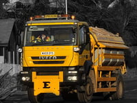 Gritters heading out on Devon's roads as temperatures plummet