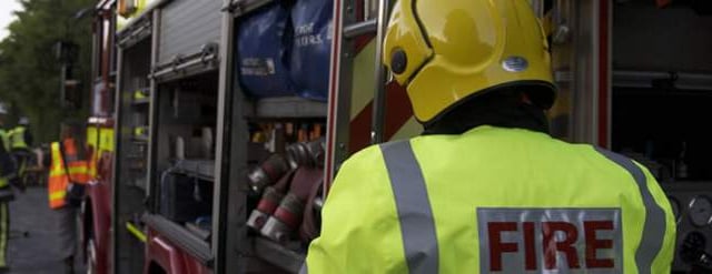 Fire breaks out in log store at Chagford home