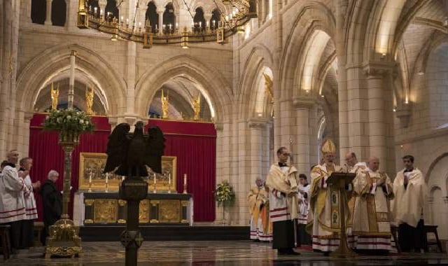 Getting the abbey habit to become a priest
