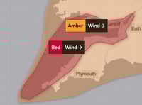 ‘Danger to life’ Red Warning for Teignbridge as Storm Eunice heads towards Teignbridge