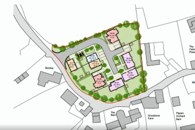 Riseley Nurseries homes plan (Image: Planning documents)
LDR March 2022