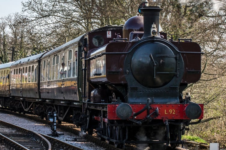 The South Devon Railway (SDR) is reopening for daily steam train services from this Saturday (26th March).
Picture: SDR