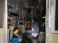 Firefighters’ advice as battery charger sparks fire