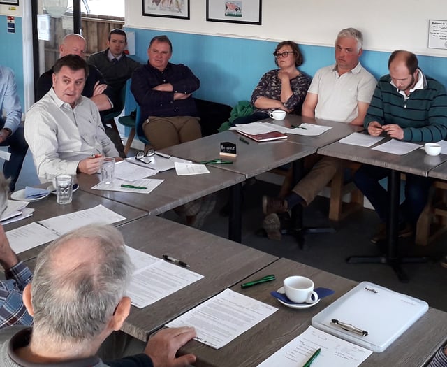 Farmers lobby MP for greater industry support