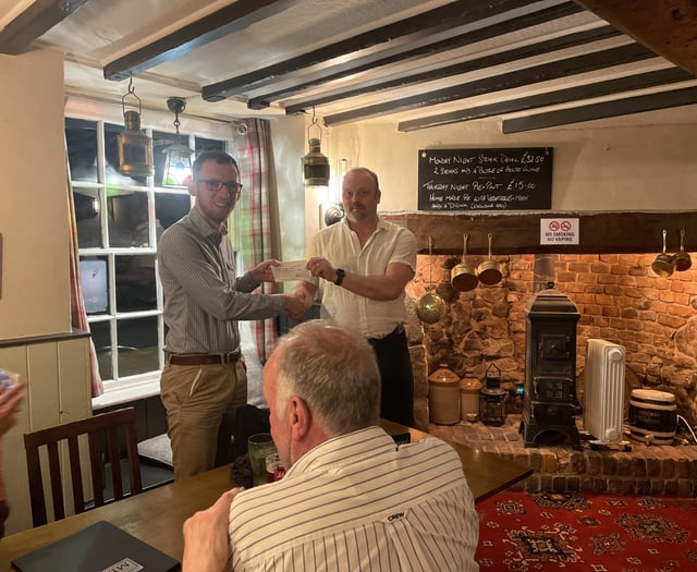 Paella night serves up £200 for air cadets