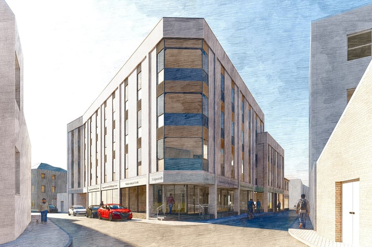 An artists's impression of how Teignmouth's proposed Health and Wellbeing Centre might look.
Image Devon CCG