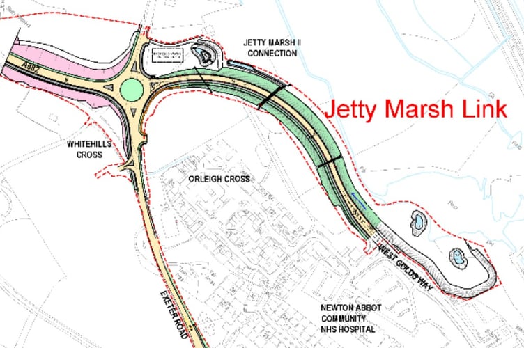 Jetty Marsh Link drawing (Image: DCC report)
April 2022