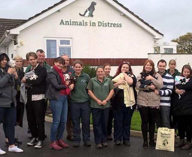 'Over the moon', says Animals in Distress at £3,000 donation 