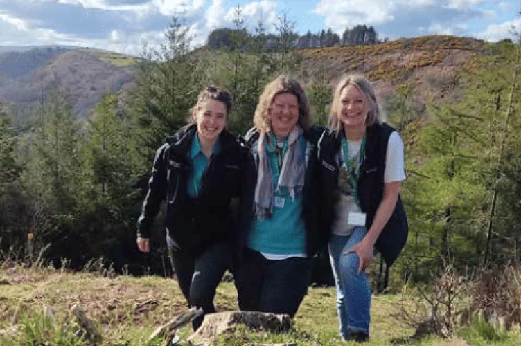 Community Engagement Rangers: Kat Koster-Shadbolt, Emily Cannon and Natalie Gibb