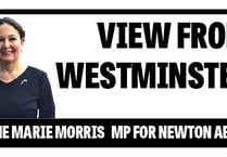 MP Anne Marie Morris' latest column