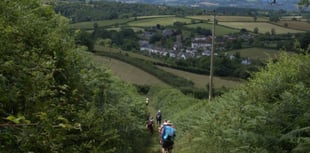 Views from Brent Hill for walkers