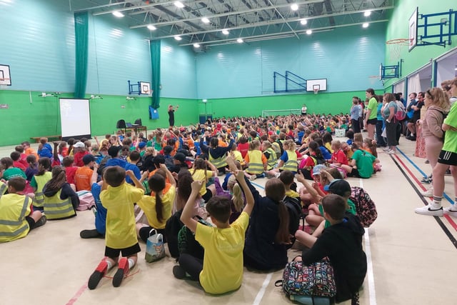 Olympic Dayfor 400 pupils