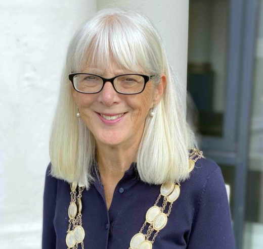 Mayor of Bovey Tracey, Cllr Shelia Brooke