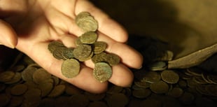 Treasure found in Exeter and Greater Devon  29 times last year