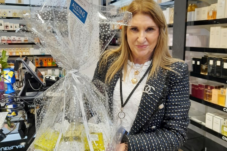 Austins raffle prize Macmillan
