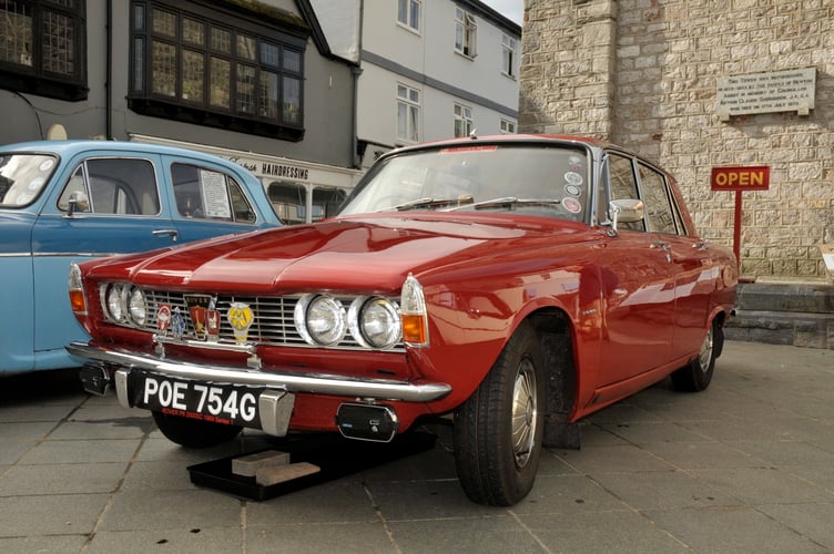 Newton Abbot classic car show