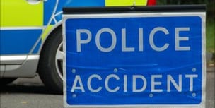 Man injured after car hits wall 