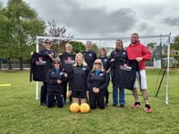 Dawlish walking football on the move