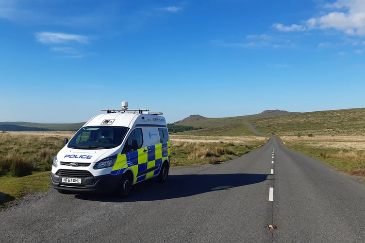 Police van
