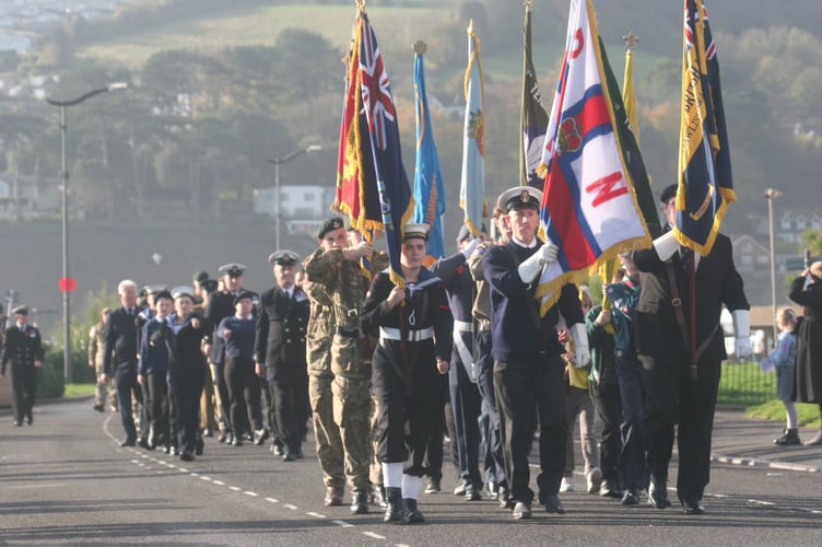 Remembrance Sunday 2022 - Teignmouth