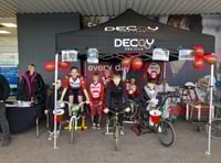 Shoppers stars of the BMX centre of excellence