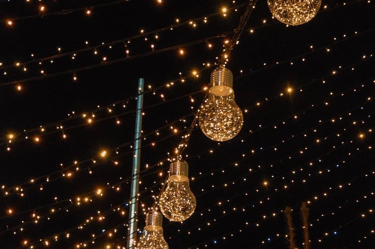 christmas lights
