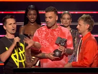 Inspiring dedication from rockers Muse after MTV award