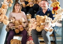 Abbey’s 100 teddies spread comfort to children worldwide
