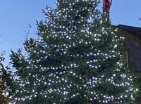 Lighting up Teignmouth for Christmas today