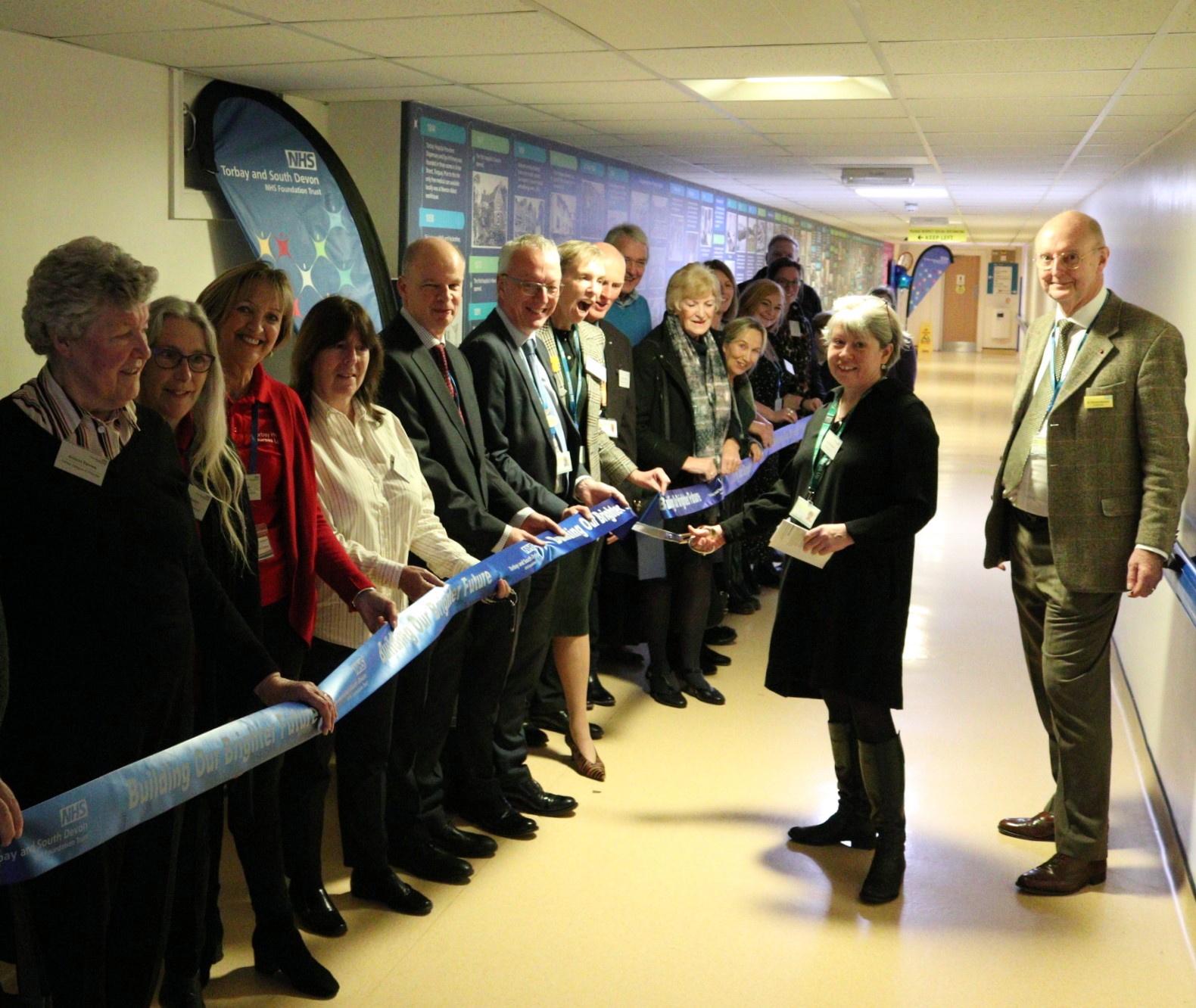Torbay Hospital unveils memorial timeline as NHS nears 75th anniversary