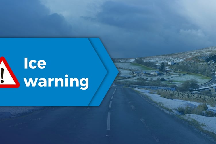 Poilce ice warning