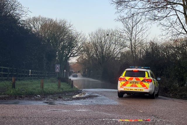 Flooding in Teigngrace