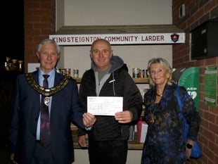 Sibelco helps stock community larder