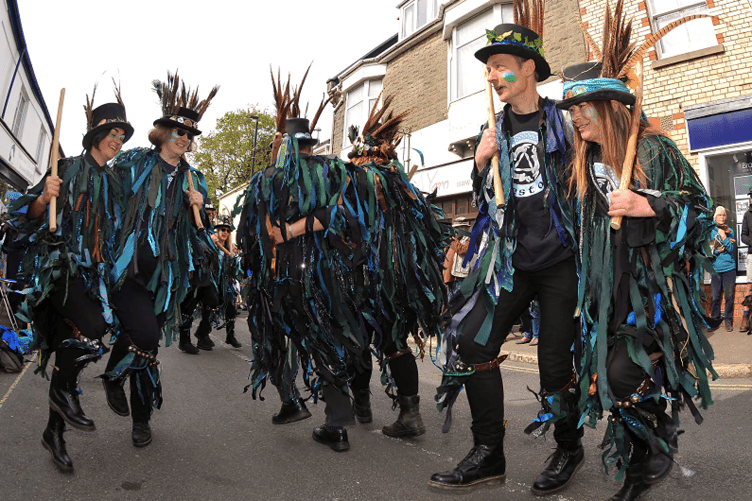 Bovey Tracey’s Green Man Festival.