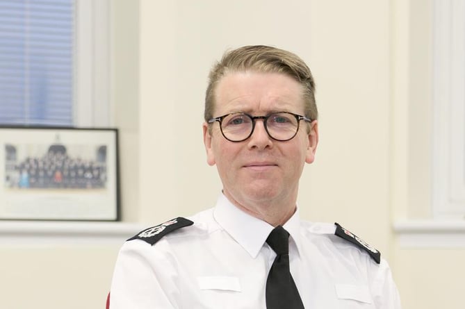 new Chief Constable Will Kerr
