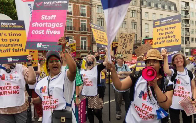 South Devon nurses joined national strike action 
