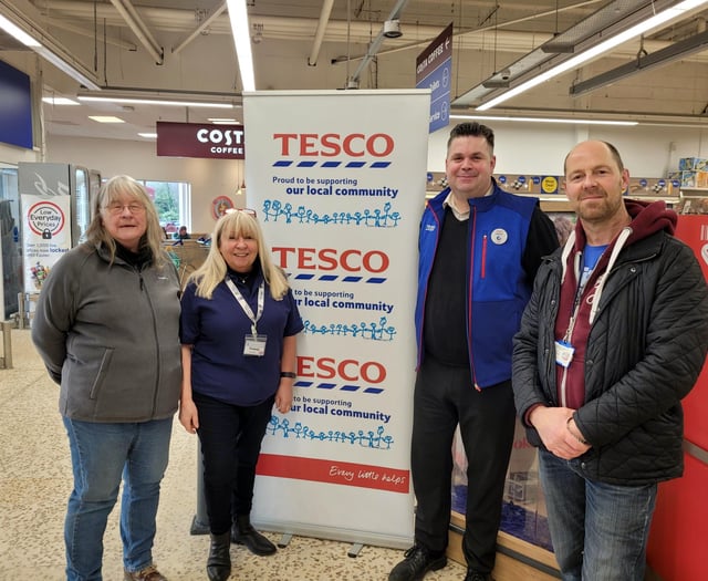 Love Volunteering event at Tesco superstore