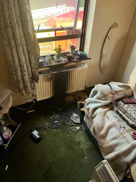 BOVEY Tracey Firefighters helped a woman escape from a house fire.
Picture: Bovey Tracey Fire Station (Feb 15 2023)