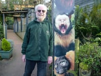 Vote for Geoff to be a zoo volunteer Superstar