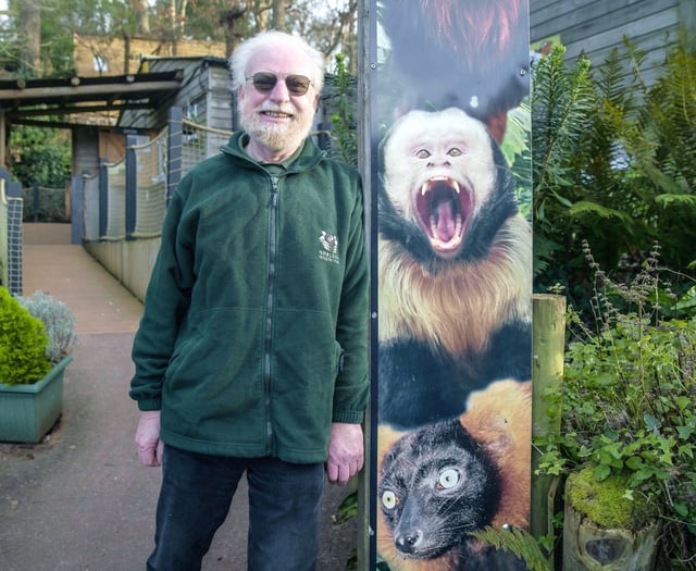 Vote for Geoff to be a zoo volunteer Superstar