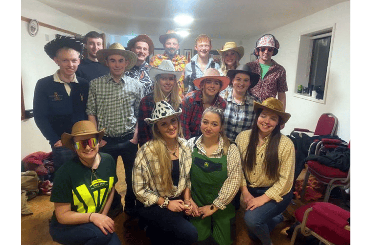 The Murder Mystery before the show