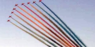 Red Arrows soaring back to South Devon