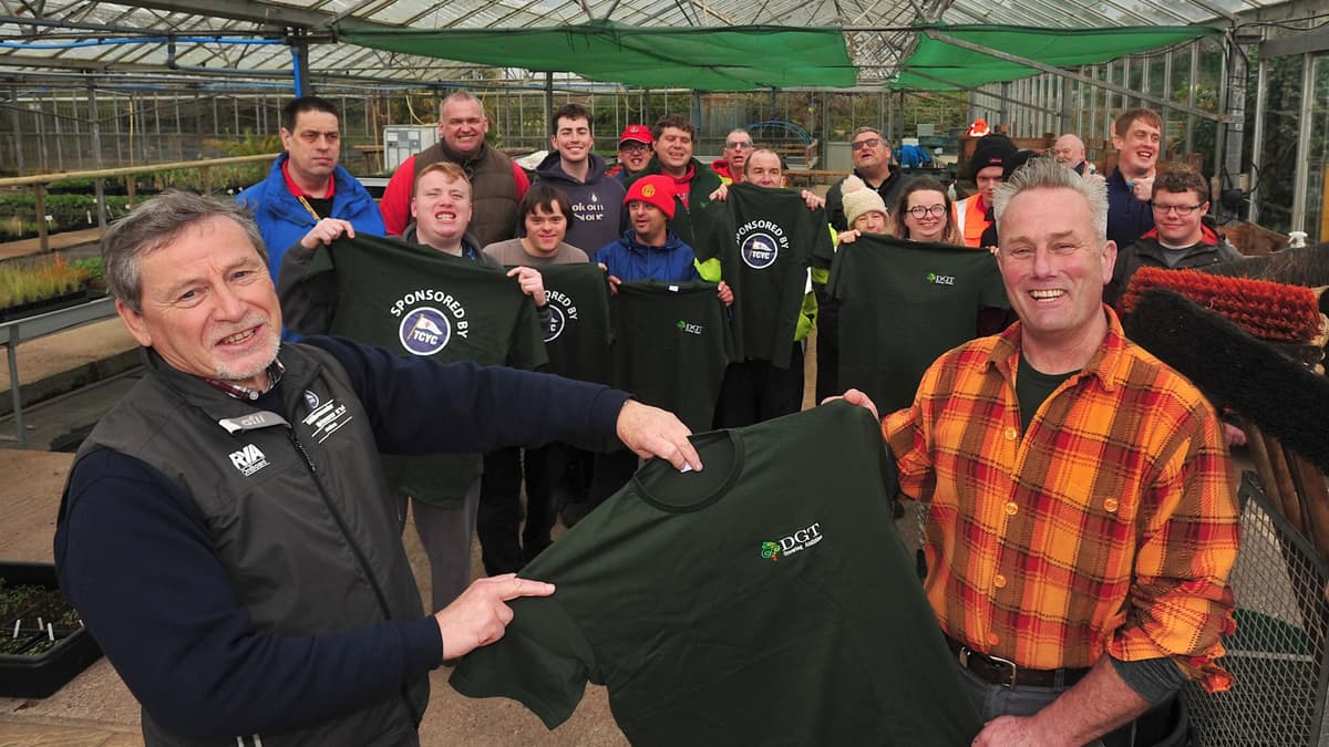 Greenfingered team at Dawlish Gardens Trust have been there and got