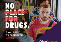 Crimestoppers joins forces with SW police to again say ‘no to drugs’
