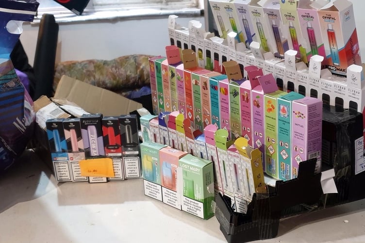 Police crackdown on Newton Abbot vape store
