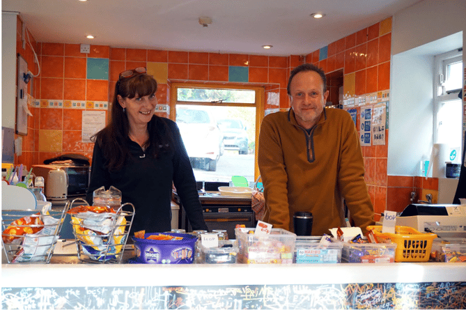 Angie Blanche and Jez Butcher are keen to increase the positive impact that the café is having on Bovey’s youth, but need of additional help to do so.