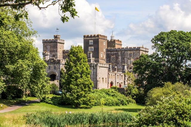Coronation live screening at Powderham Castle