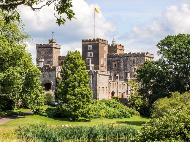 Coronation live screening at Powderham Castle