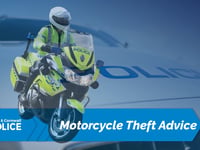 Man arrested on suspicion of stealing motorcycle