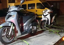 Police recover stolen mopeds in Operation Hawkbox